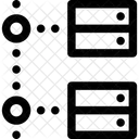 Serveurs Arborescence Donnees Icône