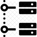 Serveurs Arborescence Donnees Icône