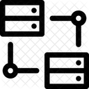 Serveurs Donnees Centres Icône