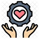 Service Support Heart Icon