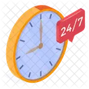 Service 24 Heures Sur 24 Icône