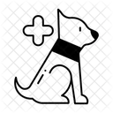 Service Animal Assistance Dog Blind Person Icon