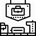 Bagages Reclamation Passagers Icône