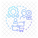 Service Blueprint Gap Analysis Tool Icon