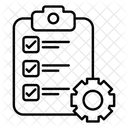 Service checklist  Icon