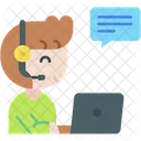 Service client  Icône