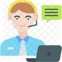 Service client  Icône