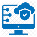 Service Cloud Cloud Computing Protection Icon