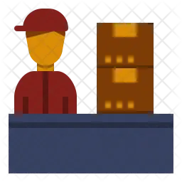 Service counter  Icon