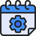 Service Day Gear Setting Icon