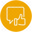 Contact Service Commentaires Icône