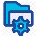 Folder Service Gear Icon