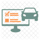 Service History Car Automobile Icon