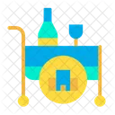 Service Chariot De Nourriture Plateau De Nourriture Icon