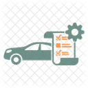 Service Inspection Car Automobile Icon