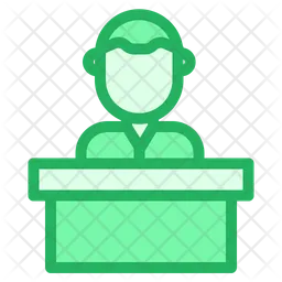 Service Man  Icon