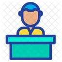 Employee Worker User Icon
