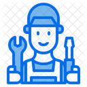 Man Repair Service Icon