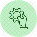 Service Management Pentaglow Icon Icon