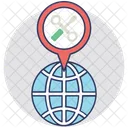 Web Wartung Global Symbol