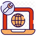 Service Web  Icône