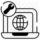 Service Web  Icône
