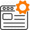 Service Web Web Service Icône