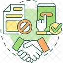 Service without contract  Icon