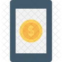 Mobile Dollar Banque Icon