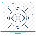 Services De Soins Oculaires Professionnel Clinique Icône