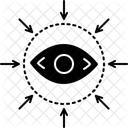 Services De Soins Oculaires Professionnel Clinique Icône