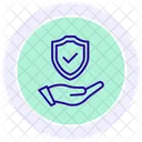 Services Security Color Circle Icon Icon