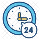 Servicio 24 Horas  Icono