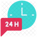 Servicio 24 Horas  Icono