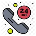 Servicio 24 Horas  Icono