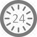 Servicio 24 Horas  Icono