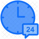 Servicio 24 Horas  Icono