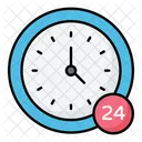 Servicio 24 horas  Icono