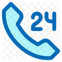 Servicio 24 Horas  Icono