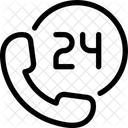 Servicio 24 Horas  Icono