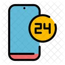 Servicio 24 Horas  Icono