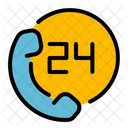 Servicio 24 Horas  Icono