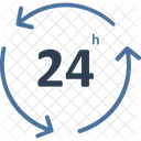 Servicio Completo Veinticuatro Horas Call Center Icon