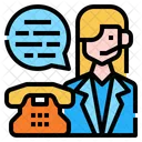 Servicio al Cliente  Icono