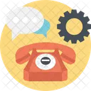 Cliente Servicio Telefono Icono