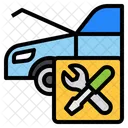 Servicio de auto  Icono