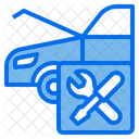 Servicio de auto  Icono