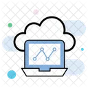 Servicio De Computacion En La Nube Analisis De Datos En La Nube Analisis De Tendencias Icon