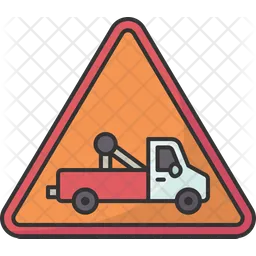 Servicio de emergencia en carretera  Icono