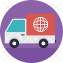 Logistica Servicio Coche Icono